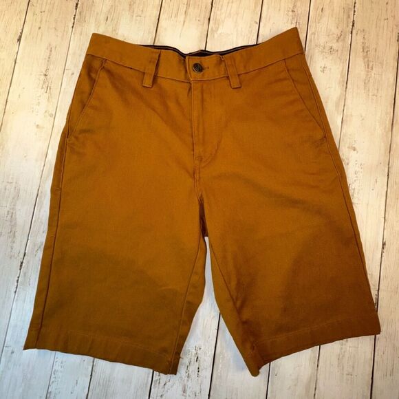 Volcom Hybrid Shorts Mens 28 Waist Surf Turf Copper Performance Active Quick Dry - Picture 1 of 8